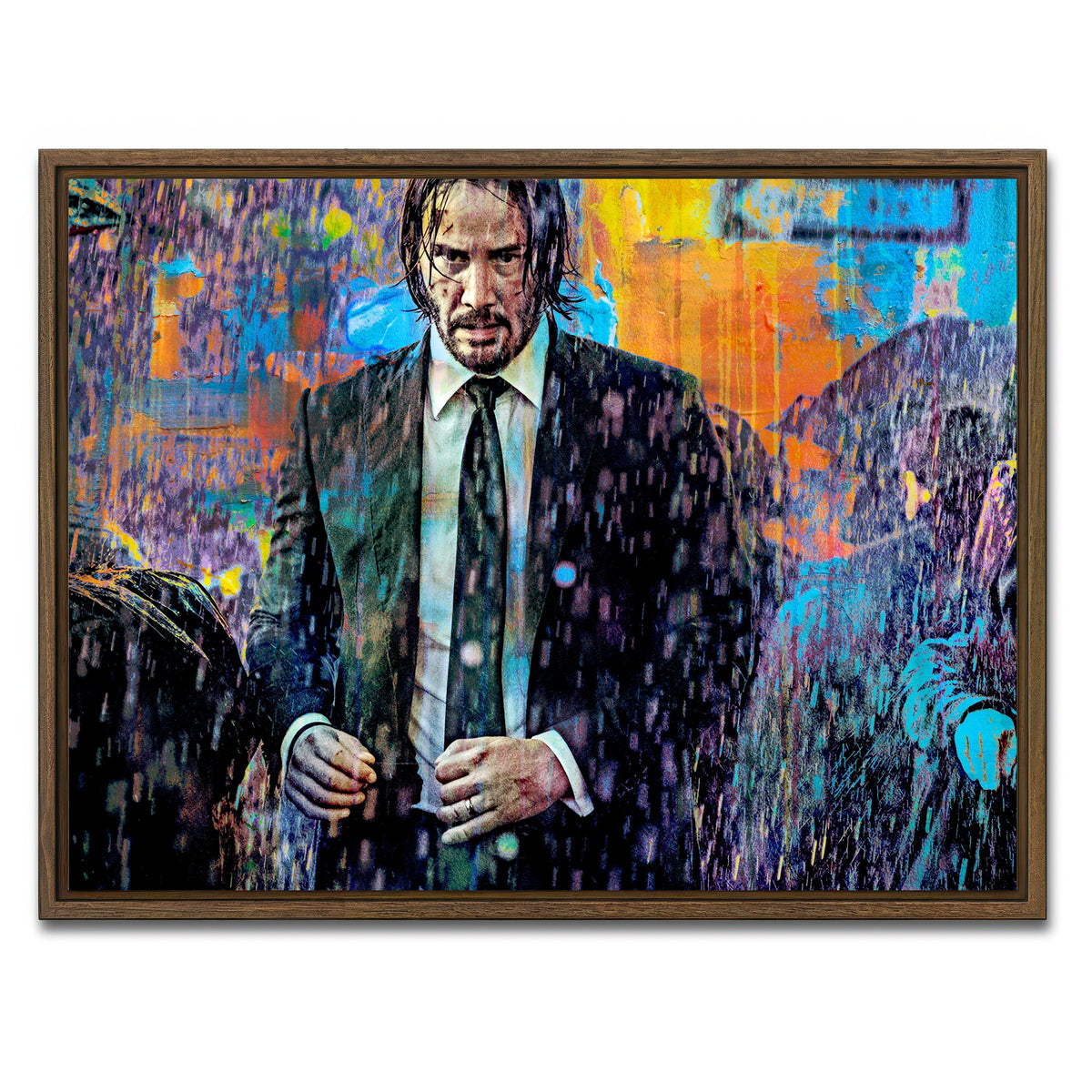 AUTO-MOCKUP WHITE | Baba Yaga | 1 Piece | Walnut Framed Canvas | group=4x3