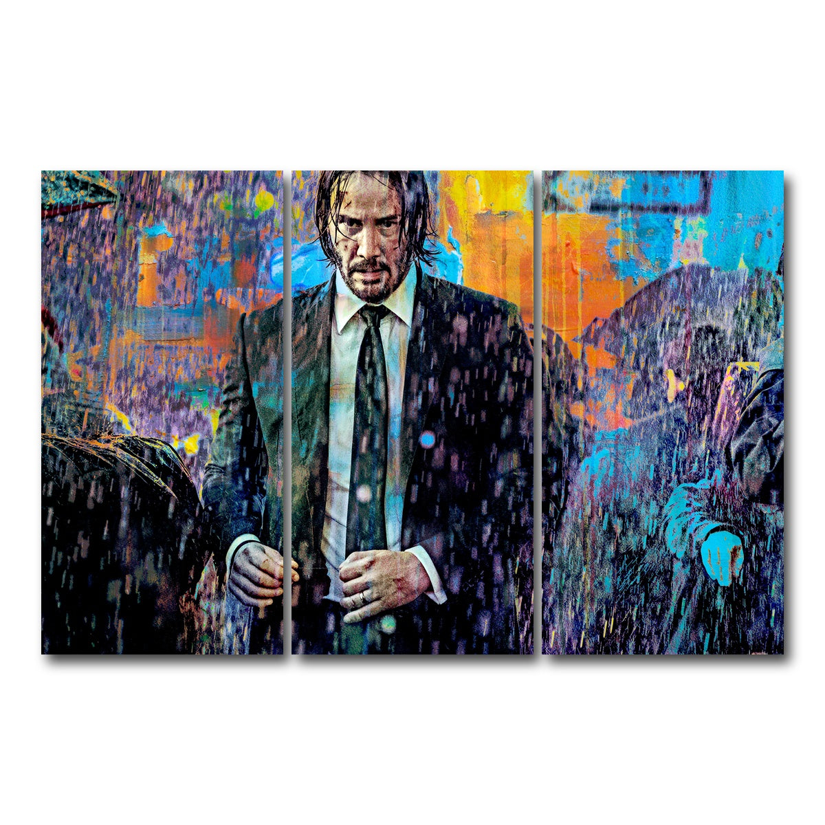 AUTO-MOCKUP WHITE | Baba Yaga | 3 Piece | Gallery Wrap Canvas | group=12x24