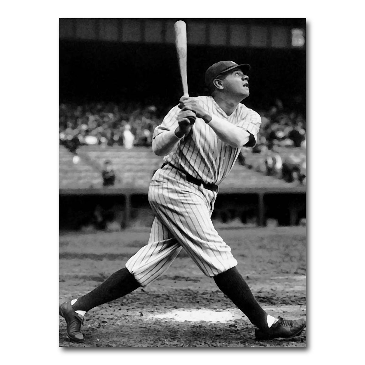 AUTO-MOCKUP WHITE | Babe Ruth | 1 Piece | Gallery Wrap Canvas | group=3x4