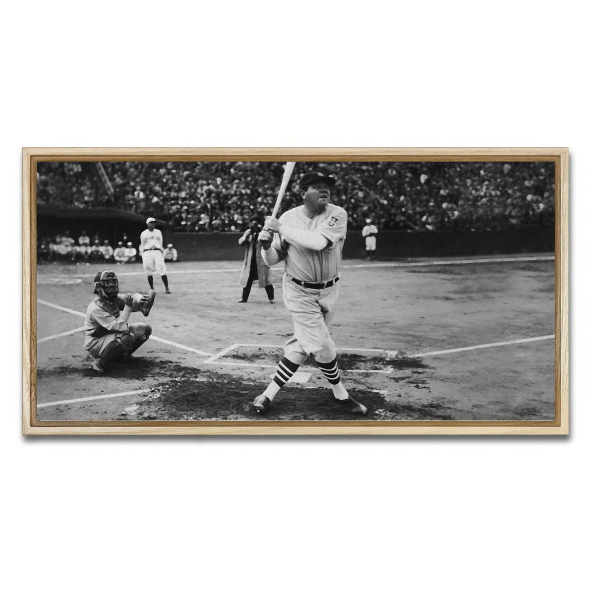 AUTO-MOCKUP WHITE | Babe | 1 Piece | Natural Framed Canvas | group=2x1