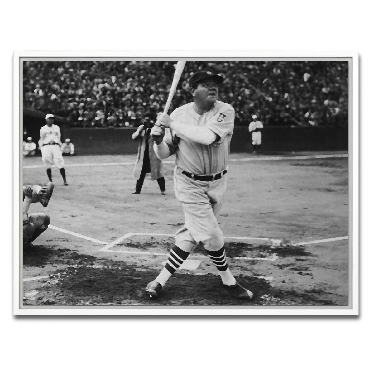 AUTO-MOCKUP WHITE | Babe | 1 Piece | White Framed Canvas | group=4x3