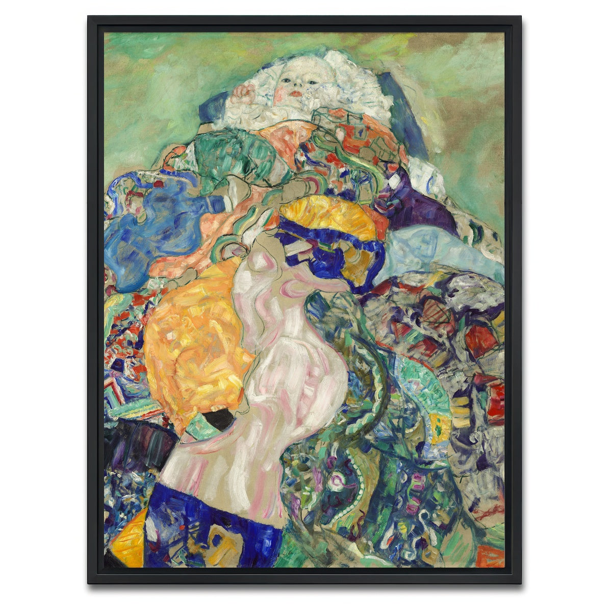 AUTO-MOCKUP WHITE | Baby - Cradle | 1 Piece | Black Framed Canvas | group=3x4