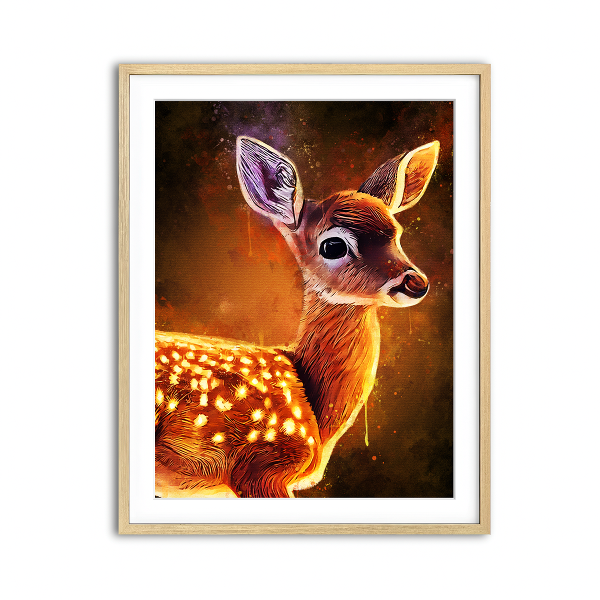 Framed Print 3x4 Natural