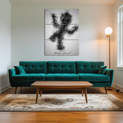 AUTO-MOCKUP ROOM | Baby Groot