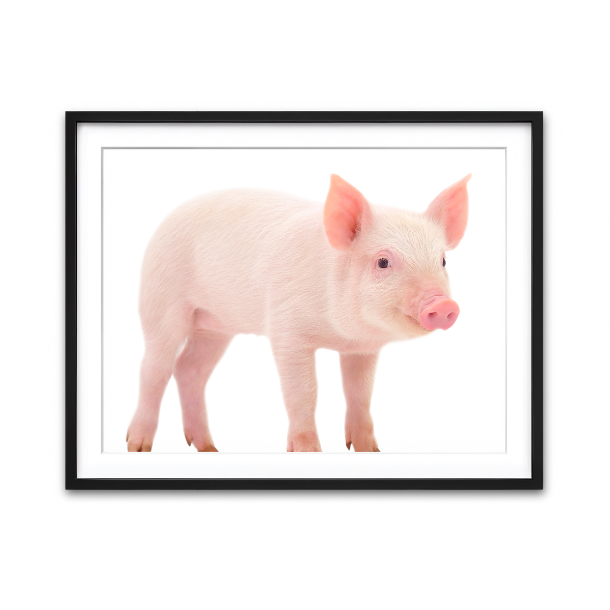 Framed Print 4x3 Black