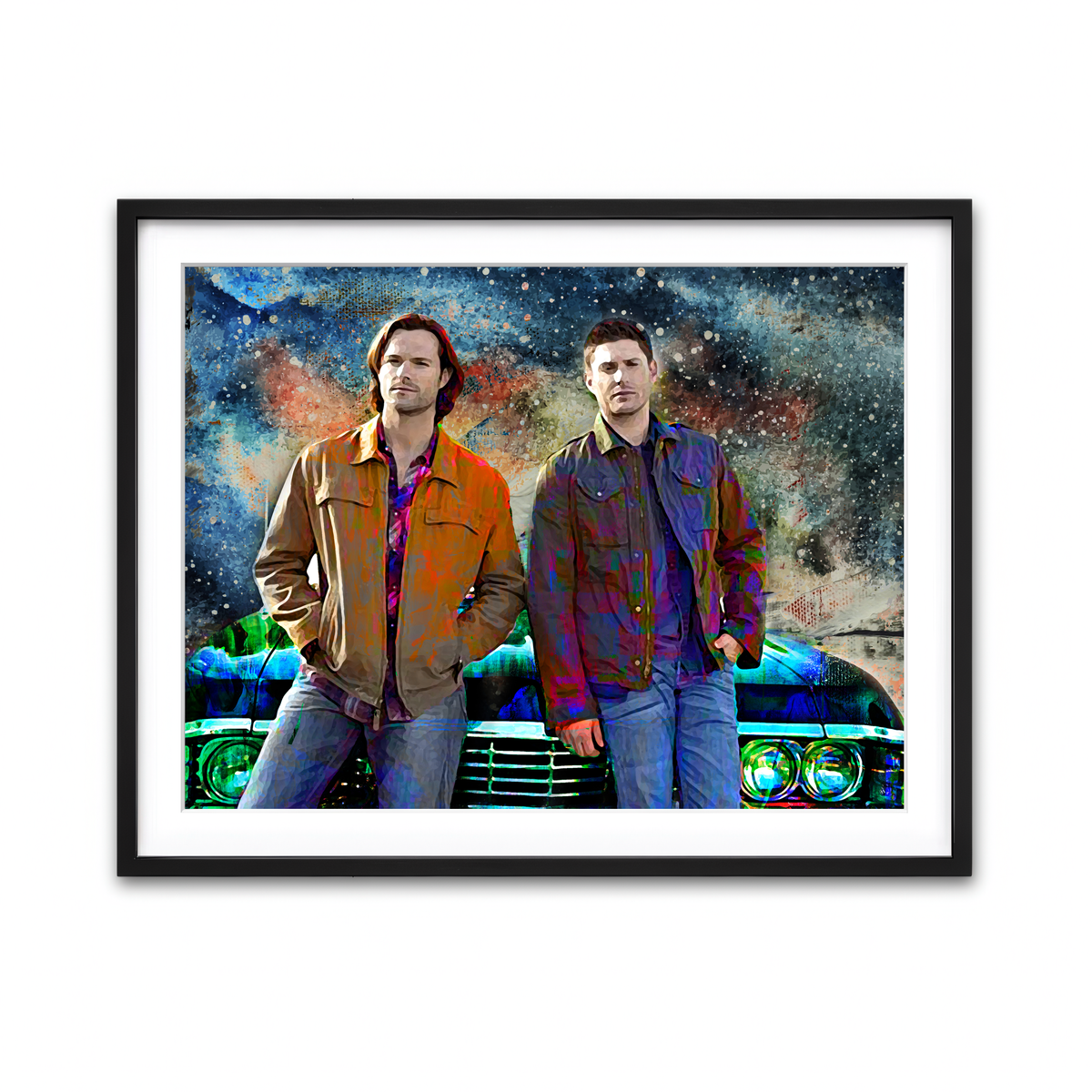 Framed Print 4x3 Black