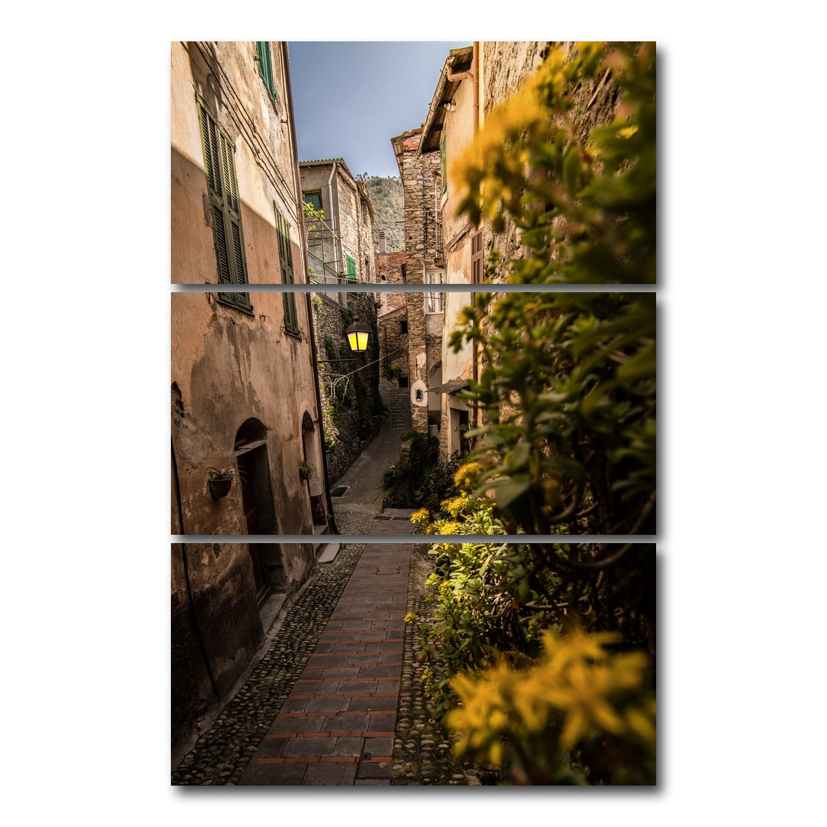 AUTO-MOCKUP WHITE | Badalucco | 3 Piece | Gallery Wrap Canvas | group=12x24_stacked