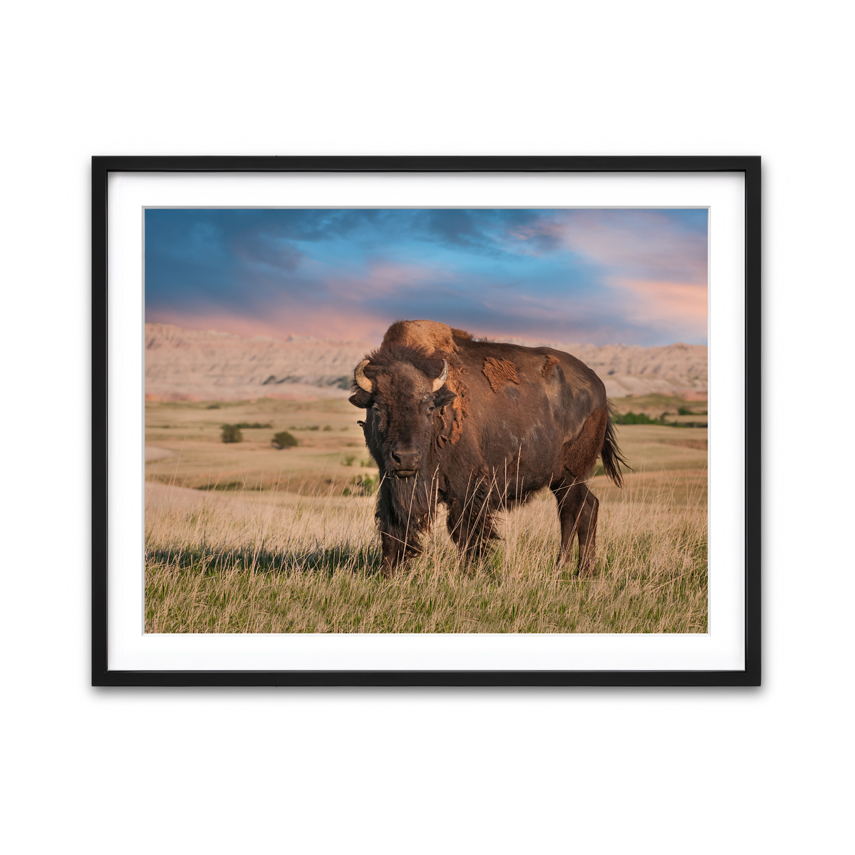 Framed Print 4x3 Black