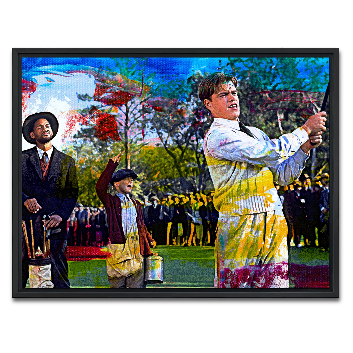 AUTO-MOCKUP WHITE | Bagger Vance | 1 Piece | Black Framed Canvas | group=4x3
