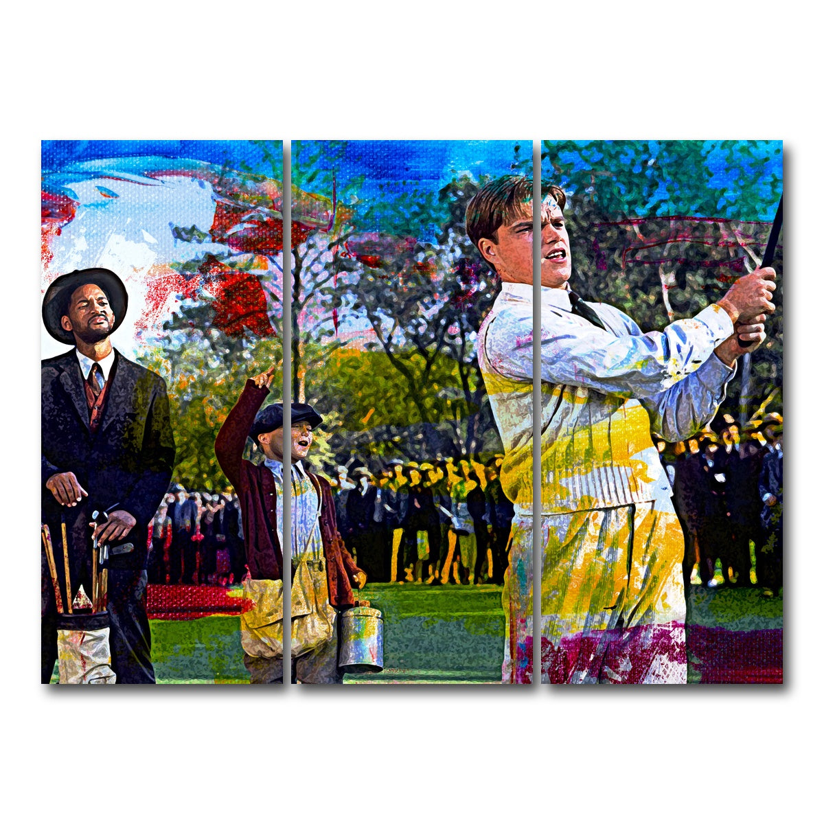 AUTO-MOCKUP WHITE | Bagger Vance | 3 Piece | Gallery Wrap Canvas | group=8x18