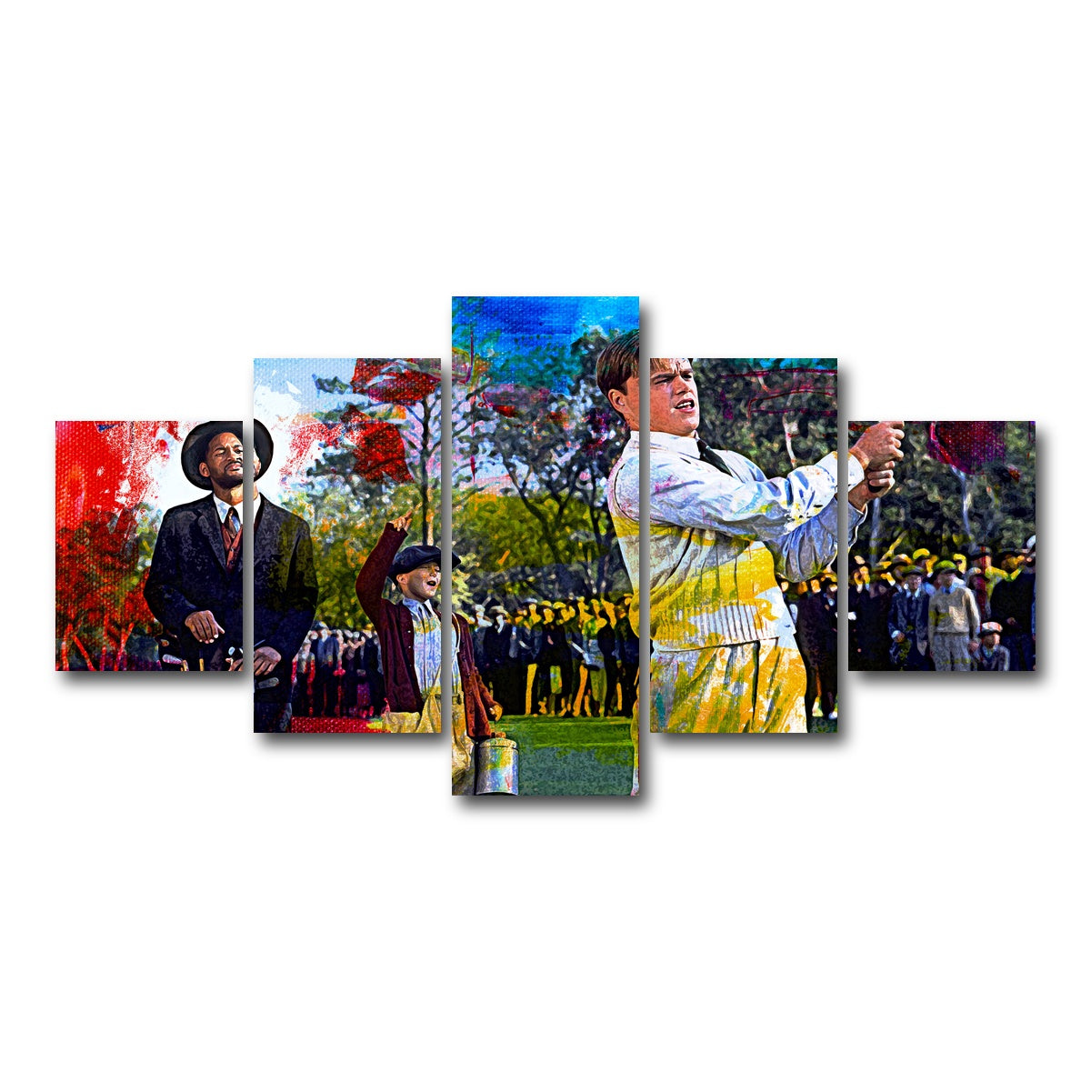 AUTO-MOCKUP WHITE | Bagger Vance | 5 Piece | Gallery Wrap Canvas | group=5_short