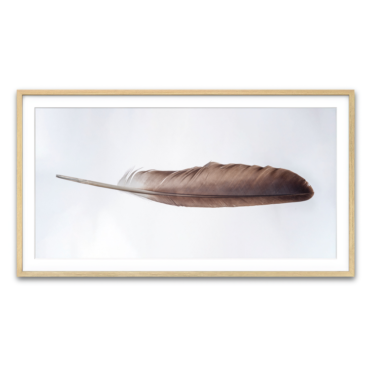 Framed Print 2x1 Natural