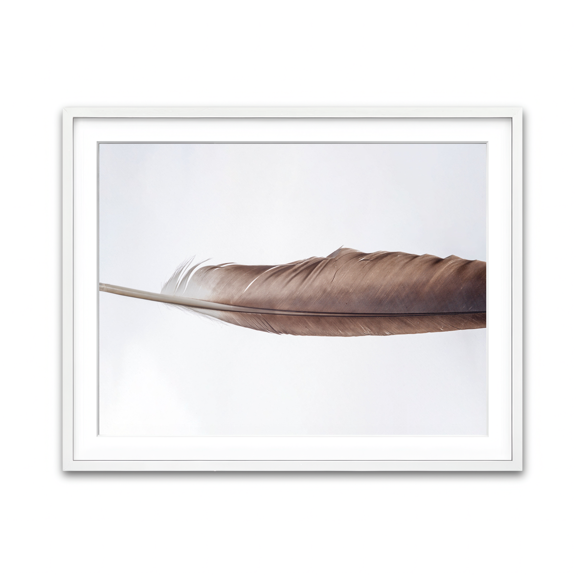 Framed Print 4x3 White