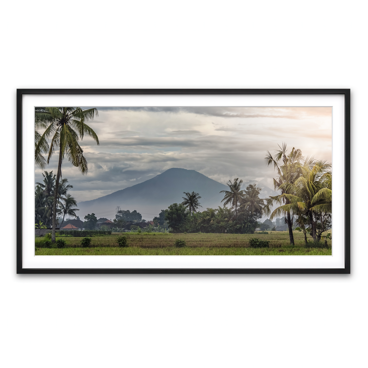Framed Print 2x1 Black