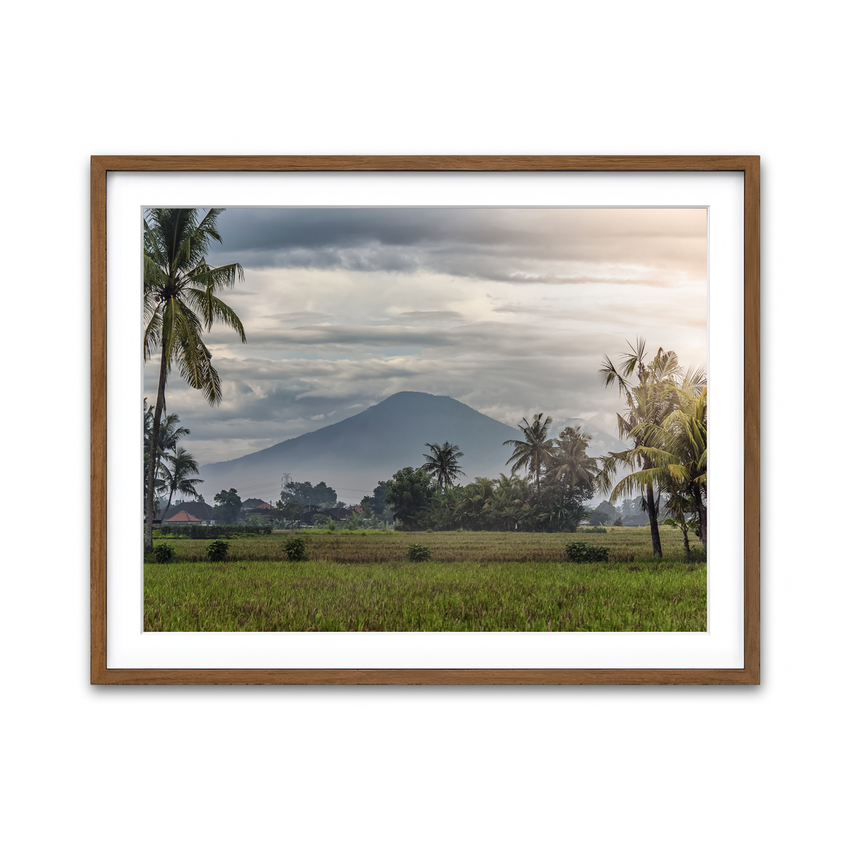 Framed Print 4x3 Walnut