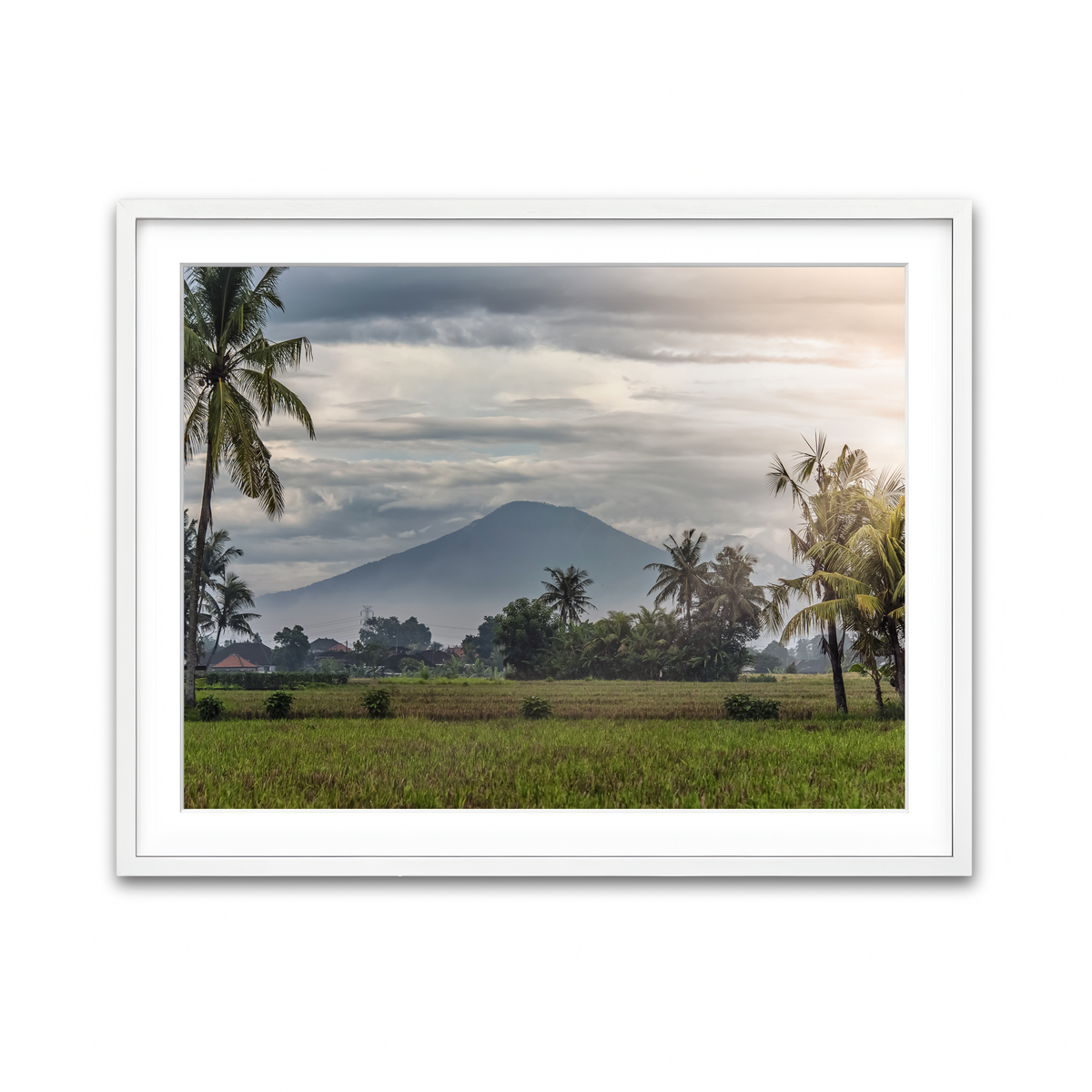 Framed Print 4x3 White