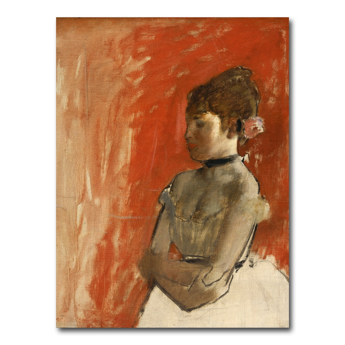 AUTO-MOCKUP WHITE | Ballet Dancer | 1 Piece | Gallery Wrap Canvas | group=3x4