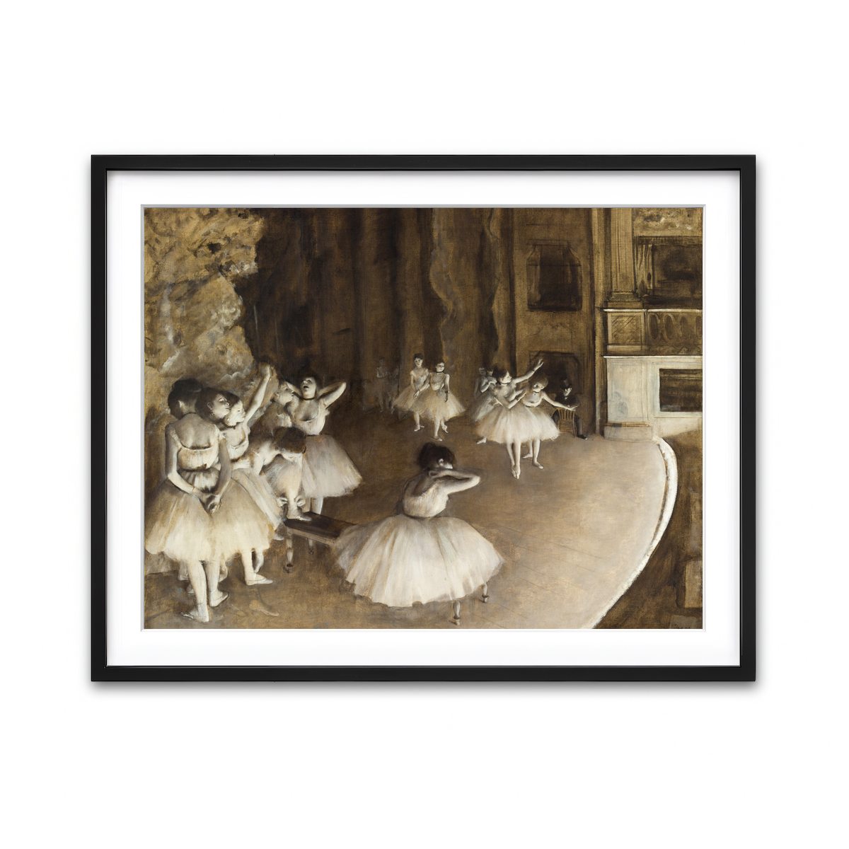 Framed Print 4x3 Black