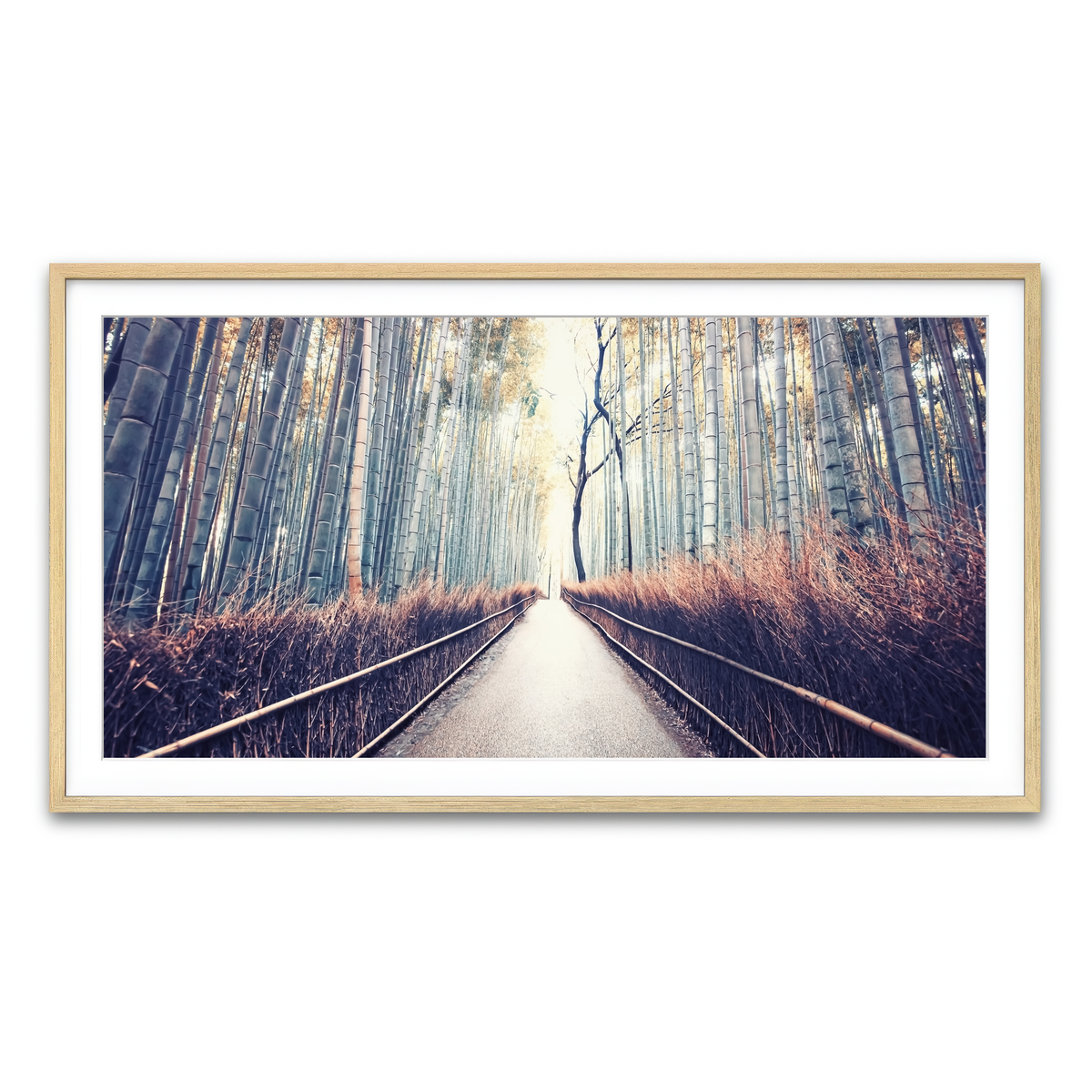 Framed Print 2x1 Natural