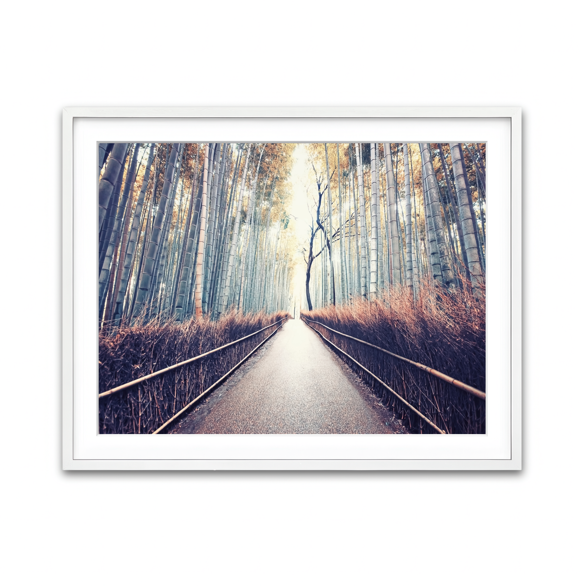 Framed Print 4x3 White