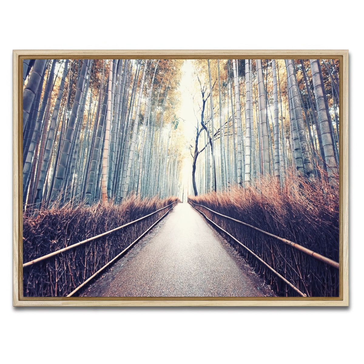 AUTO-MOCKUP WHITE | Bamboo Forest | 1 Piece | Natural Framed Canvas | group=4x3