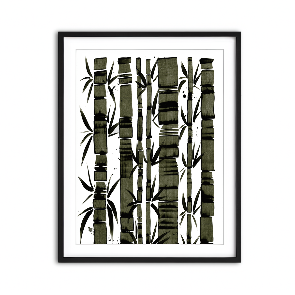 Framed Print 3x4 Black