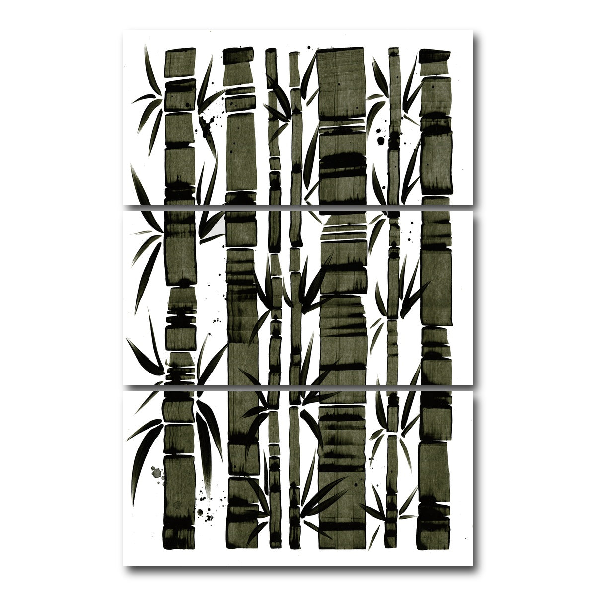 AUTO-MOCKUP WHITE | Bamboo | 3 Piece | Gallery Wrap Canvas | group=12x24_stacked