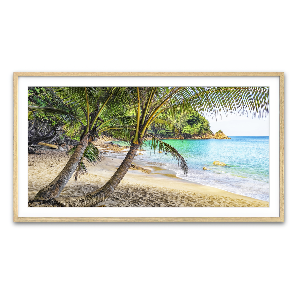Framed Print 2x1 Natural