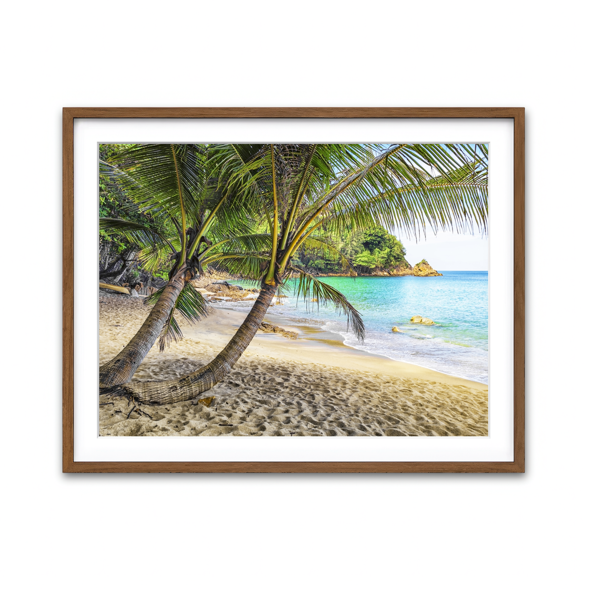 Framed Print 4x3 Walnut