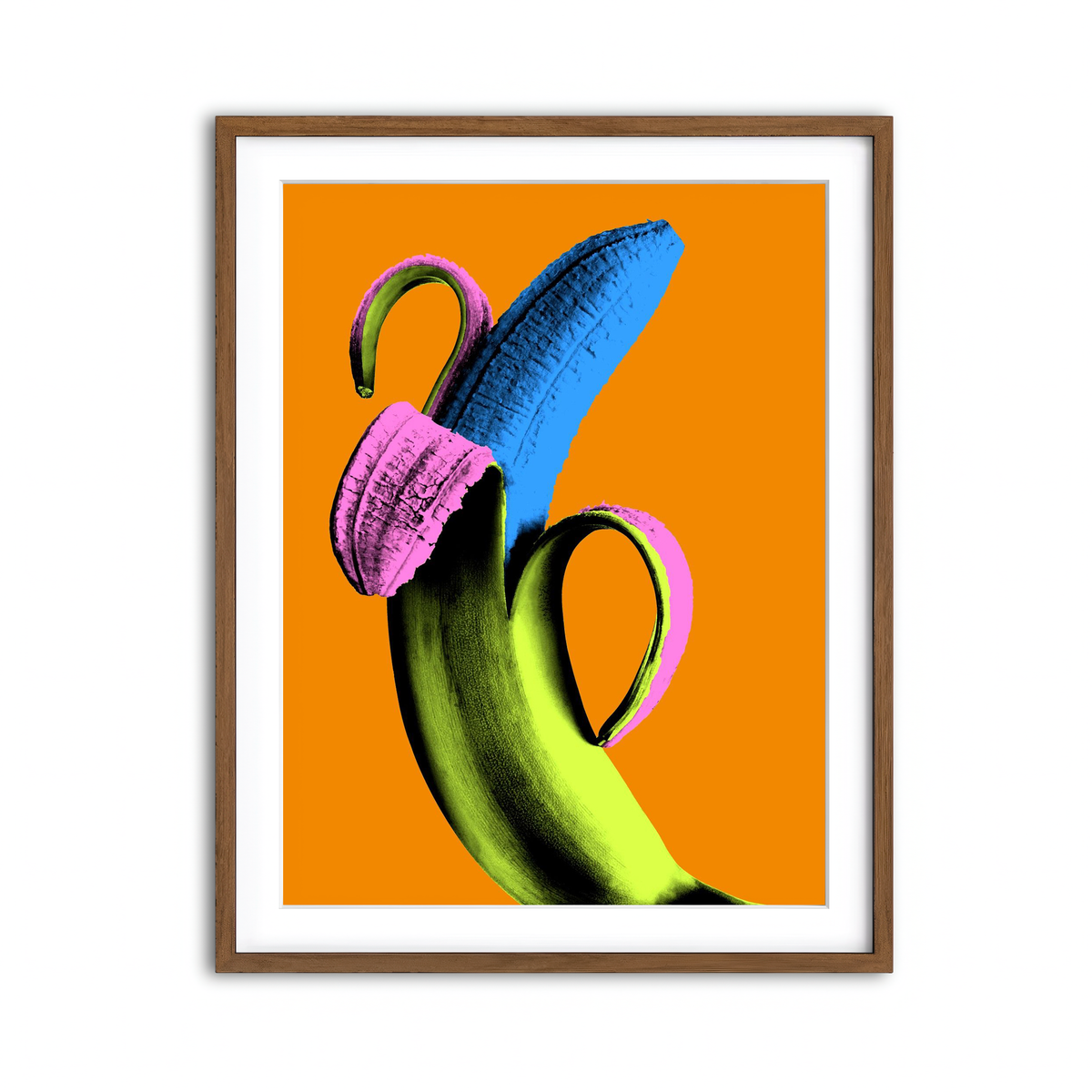 Framed Print 3x4 Walnut