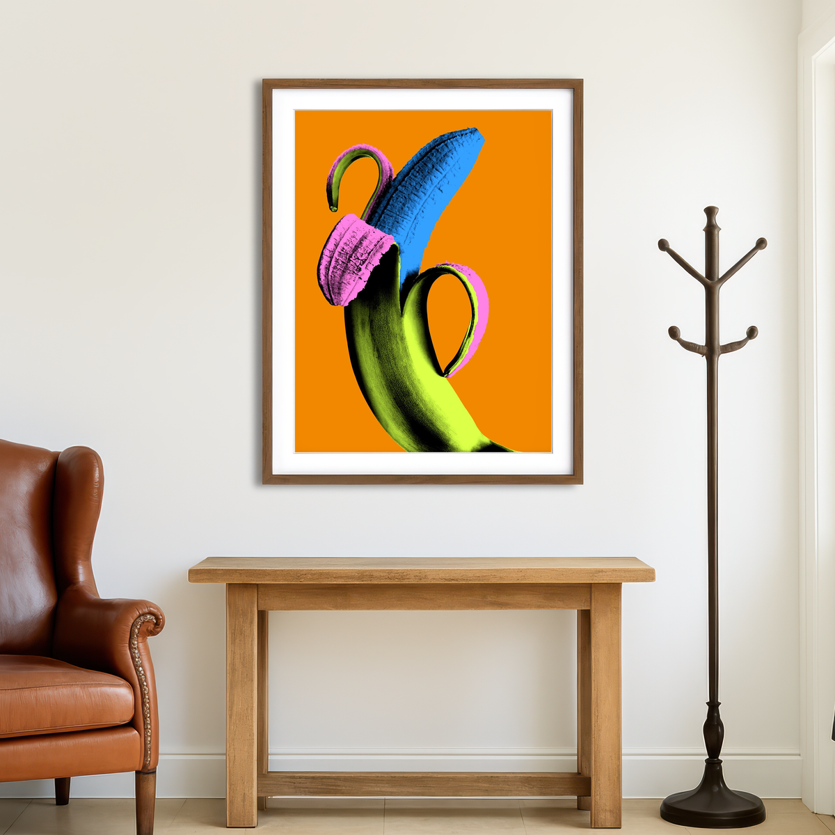 AUTO-MOCKUP ROOM | Banana Is A State Of Mind Wall Art