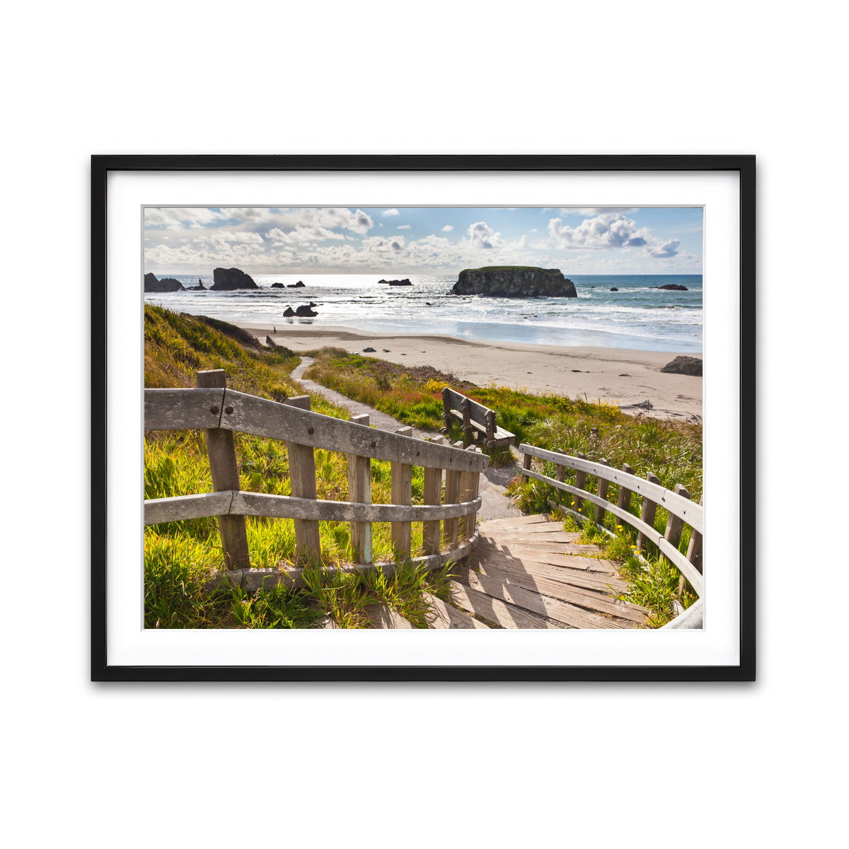 Framed Print 4x3 Black