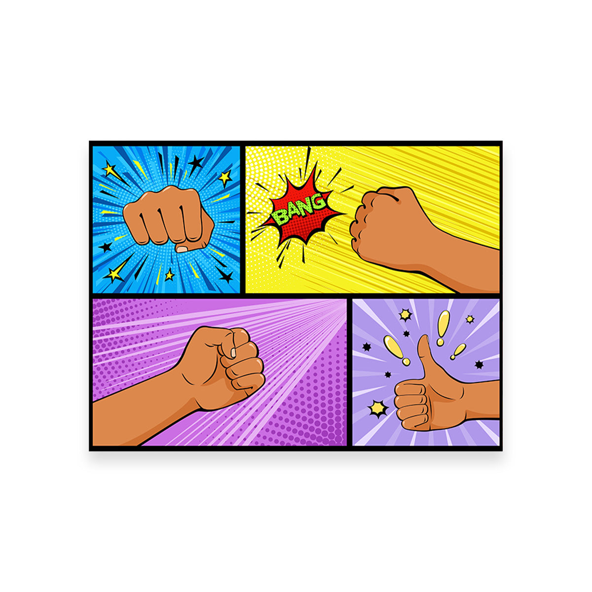 Bang Wall Art