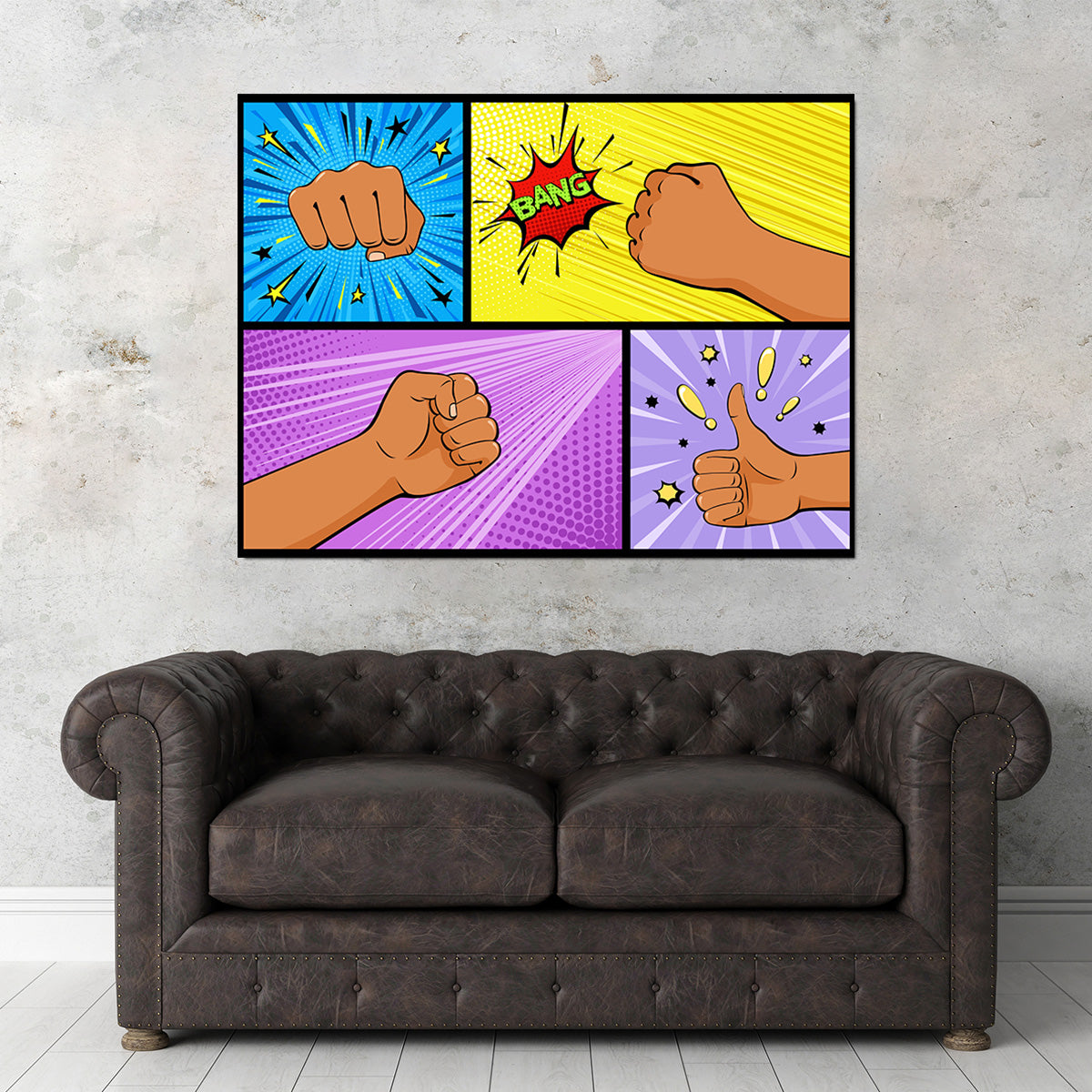 Bang Wall Art