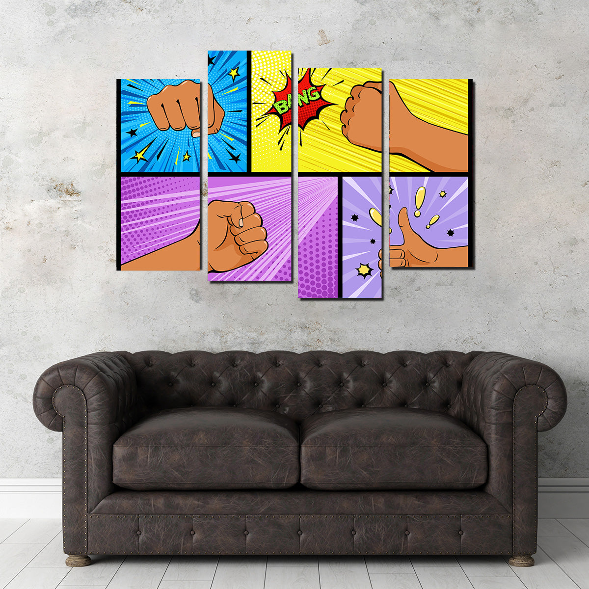 Bang Wall Art