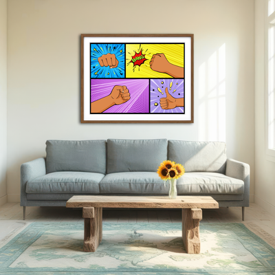 AUTO-MOCKUP ROOM | Bang Wall Art