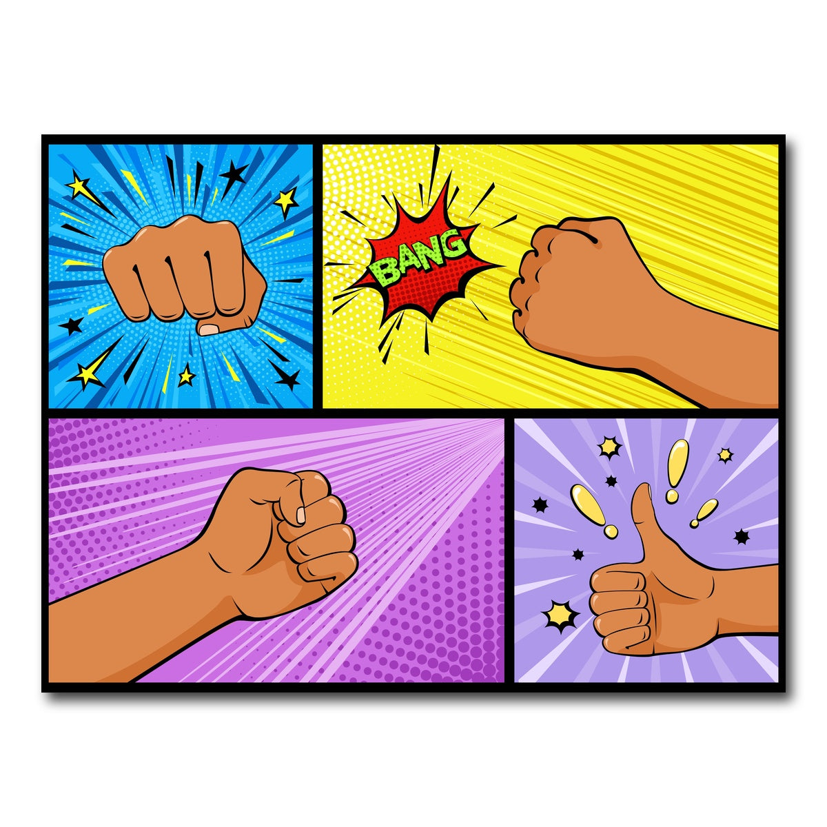 AUTO-MOCKUP WHITE | Bang | 1 Piece | Gallery Wrap Canvas | group=4x3