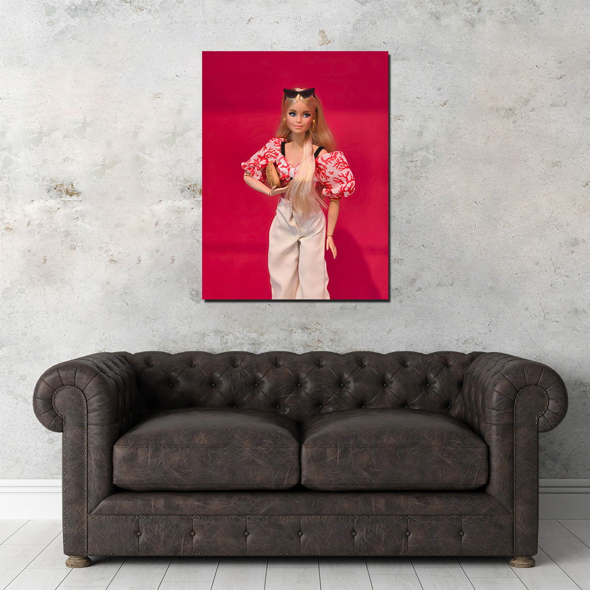Barbie Red Wall Art