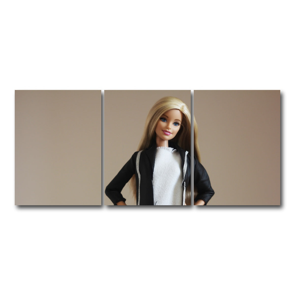 AUTO-MOCKUP WHITE | Barbie Casual | 3 Piece | Gallery Wrap Canvas | group=18x24