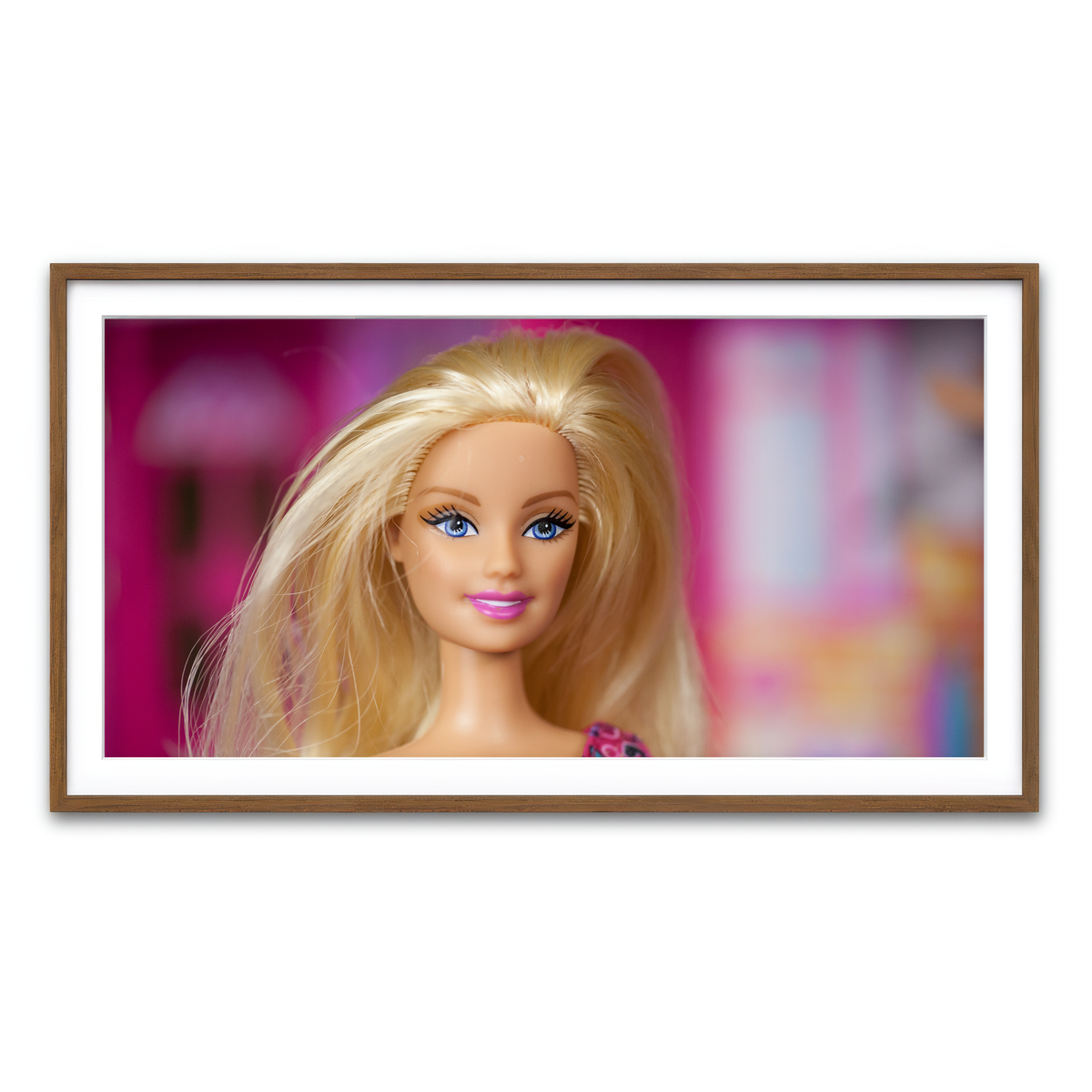 Framed Print 2x1 Walnut