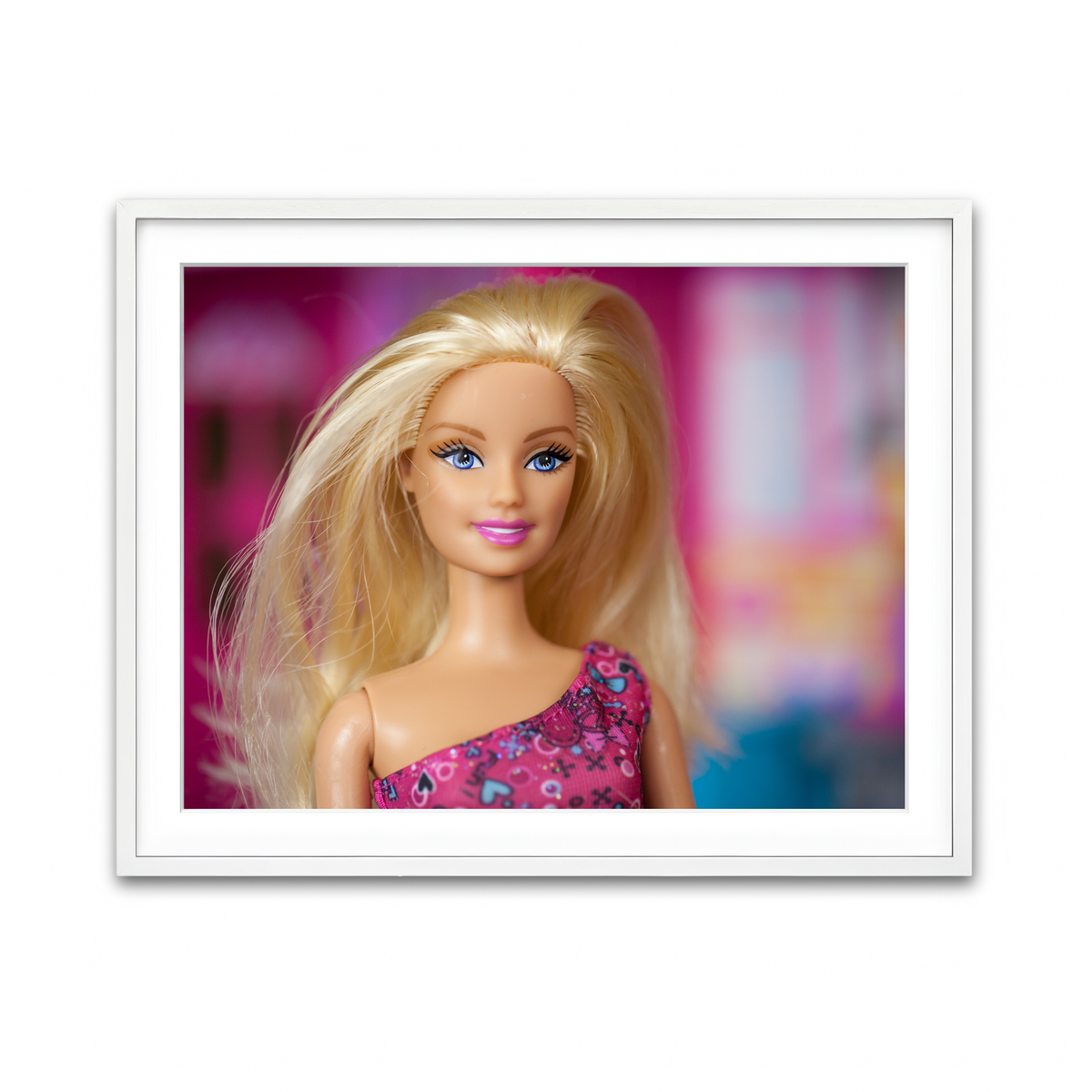 Framed Print 4x3 White