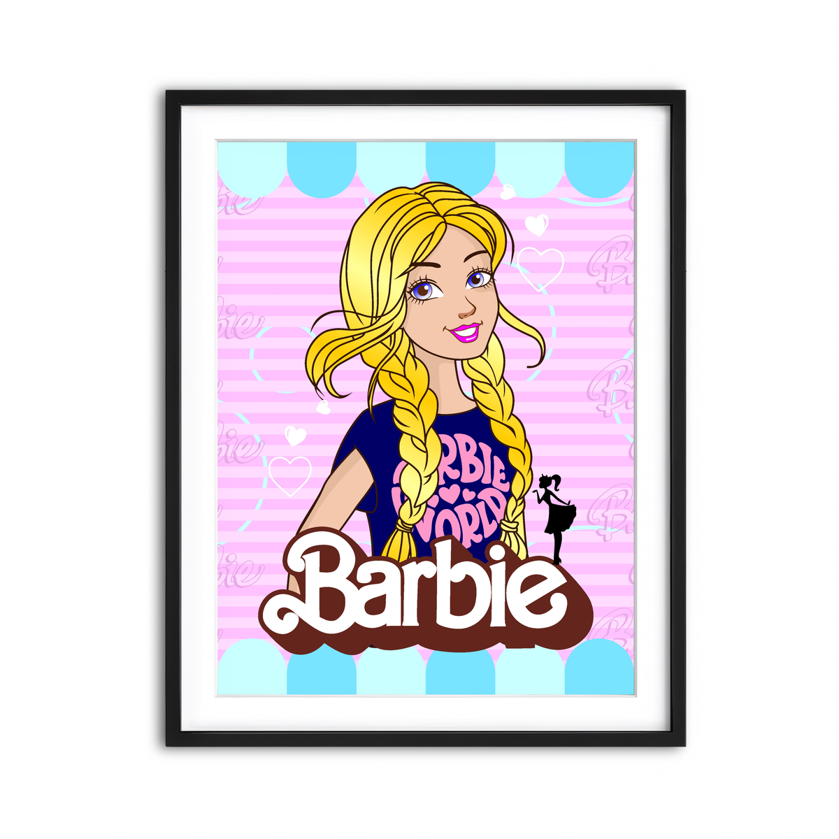 Framed Print 3x4 Black