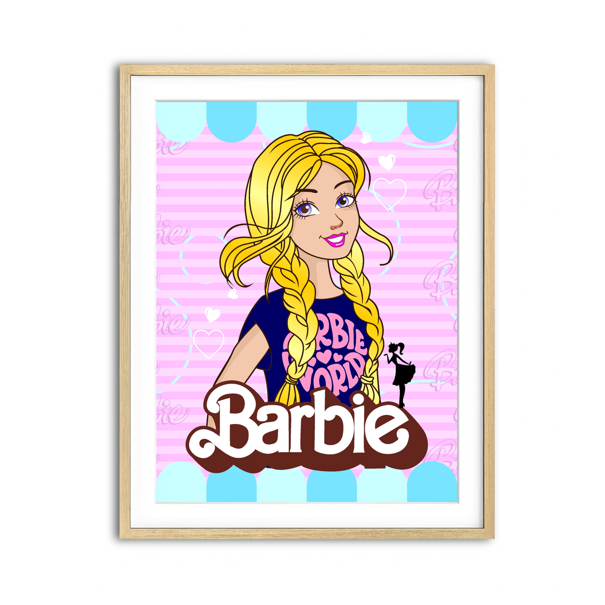 Framed Print 3x4 Natural