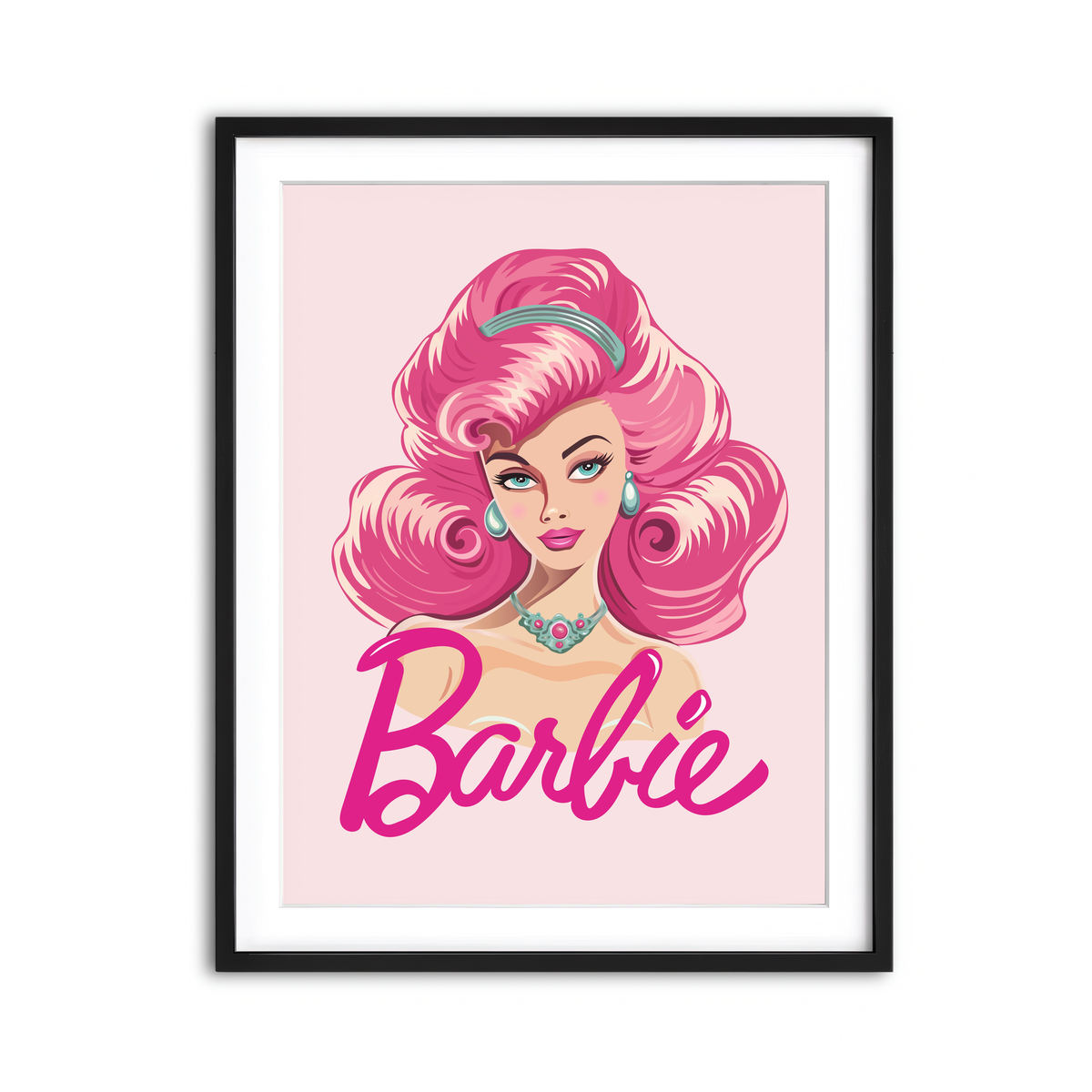 Framed Print 3x4 Black