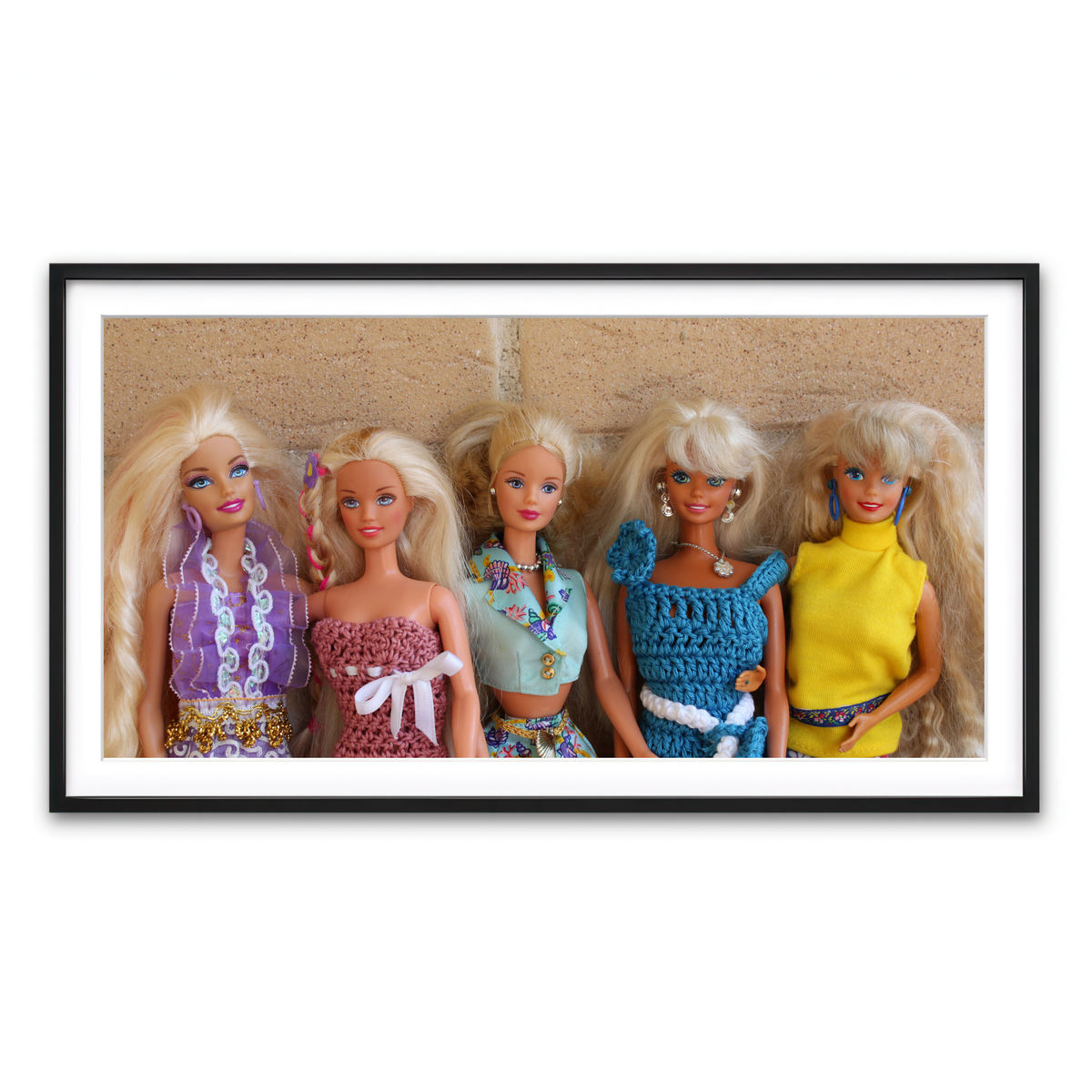 Framed Print 2x1 Black