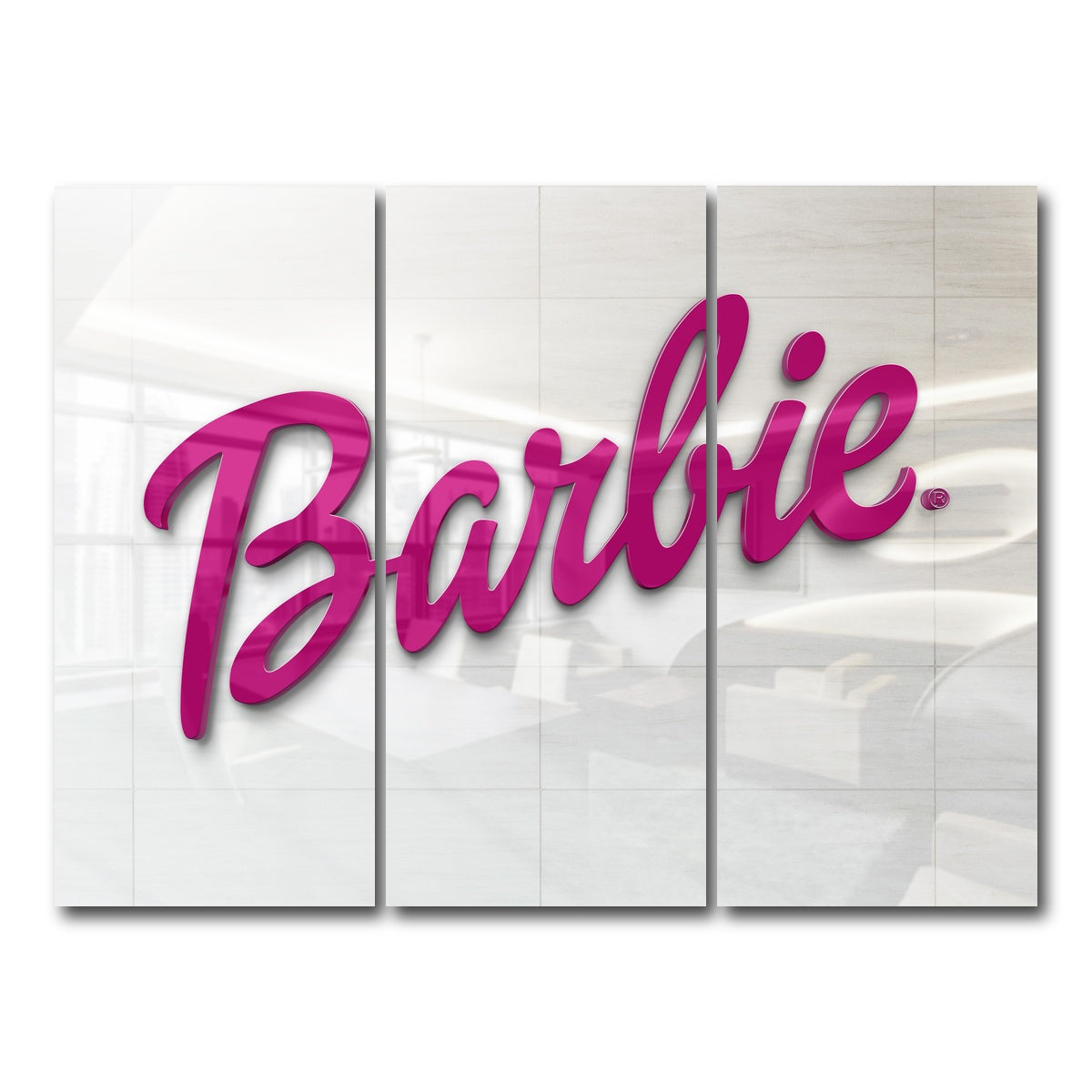 AUTO-MOCKUP WHITE | Barbie | 3 Piece | Gallery Wrap Canvas | group=8x18
