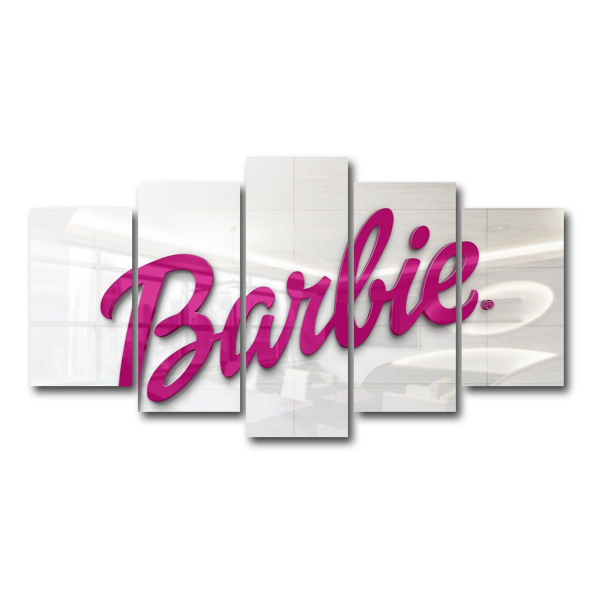 AUTO-MOCKUP WHITE | Barbie | 5 Piece | Gallery Wrap Canvas | group=5_normal