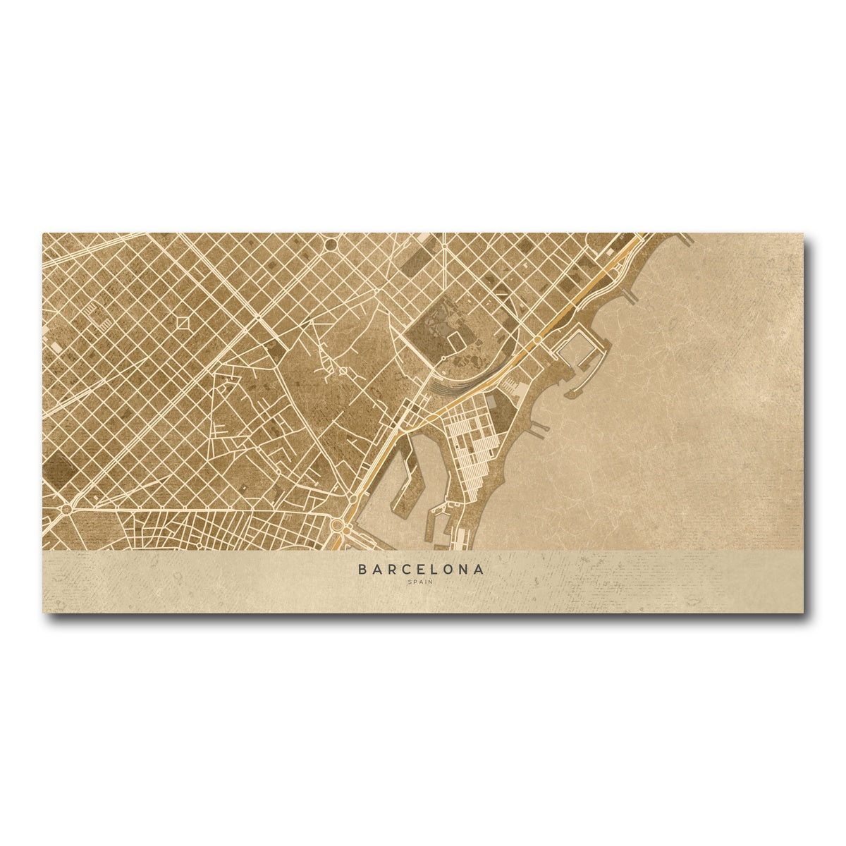 AUTO-MOCKUP WHITE | Barcelona | 1 Piece | Gallery Wrap Canvas | group=2x1