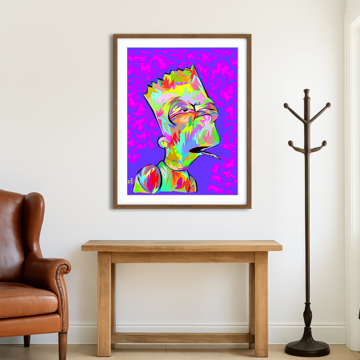 AUTO-MOCKUP ROOM | Bart High Wall Art