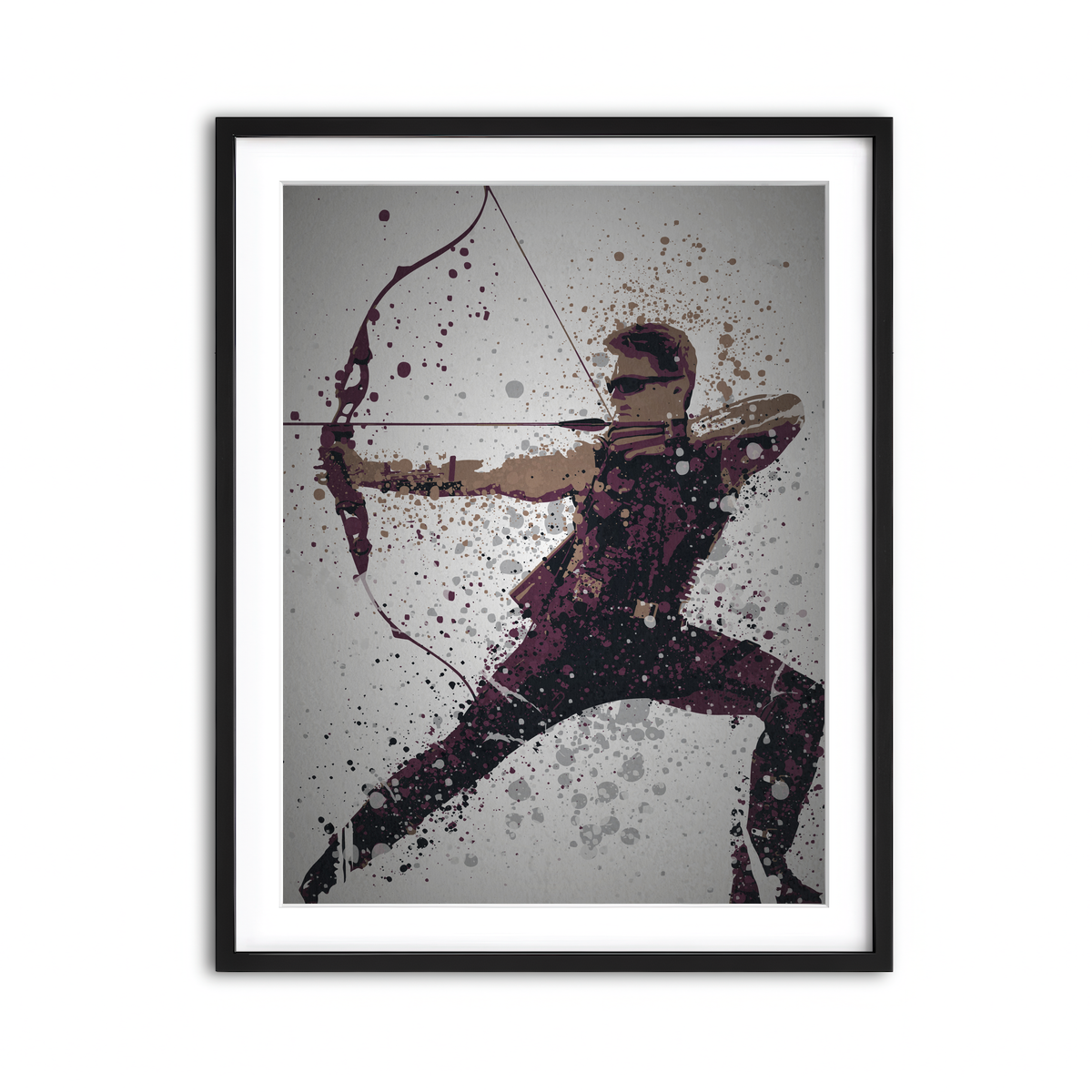 Framed Print 3x4 Black